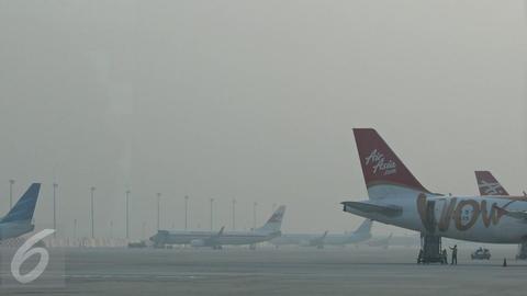 Neblina de fumaça cobre sua energia, voo interrompido