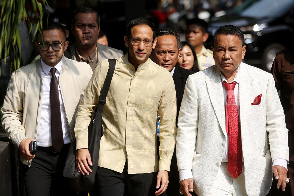 Nadiem Makarim Files Cassation, Seeks to Overturn 9-Year...