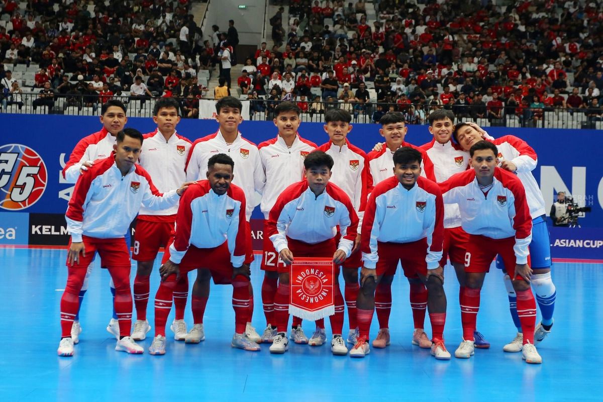 Indonesia National Futsal Team Falls 0-2 to Cape Verde