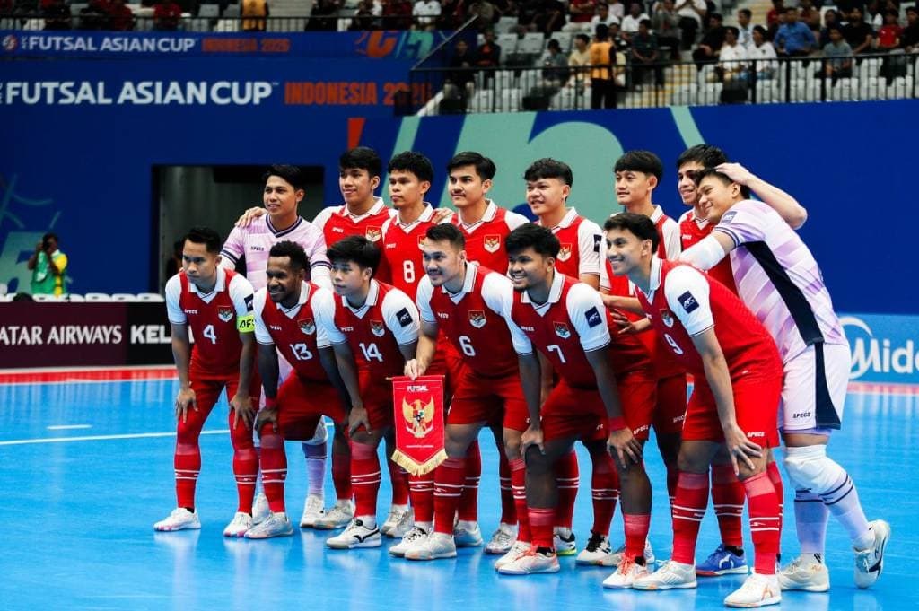 Indonesia National Futsal Team Falls 0-2 to Cape Verde