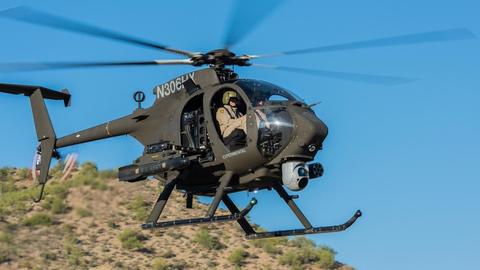 Helikopter AH-6i Arab Saudi Jatuh di Najran, 2 Pilot Tewas
