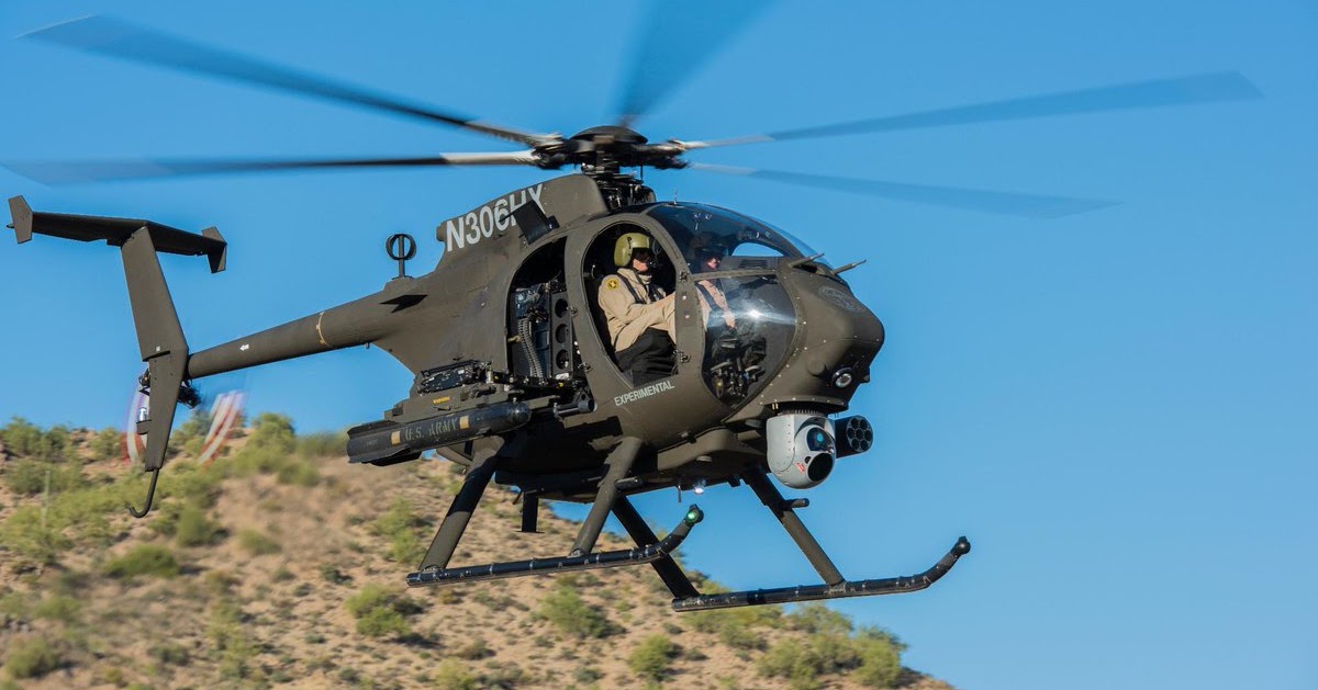 Saudi AH-6i Helicopter Crashes in Najran, Killing 2 Pilots
