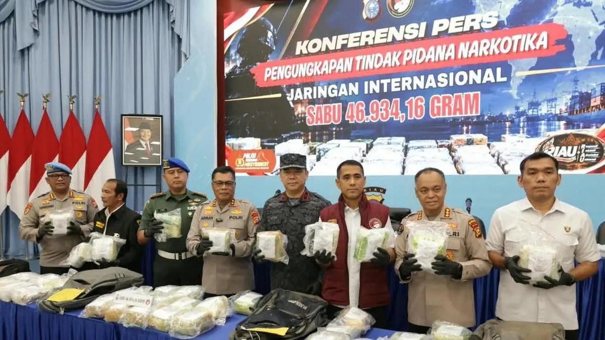 Indonesischer Soldat mit 46,9 kg Crystal Meth festgenommen