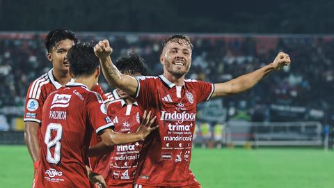 Bali United Pesta Gol 5-0, Geser ke Posisi 2 Klasemen