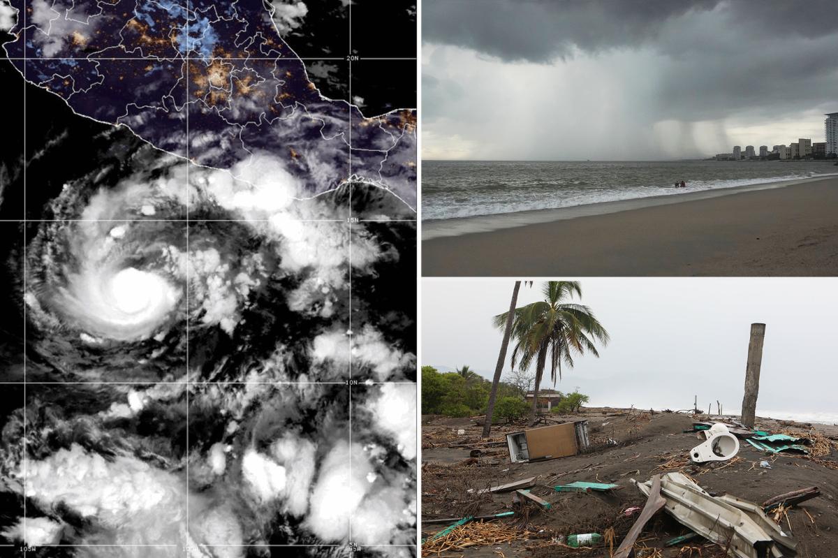 La tempête Trudy de catégorie 2 s'approche des côtes mexicaines