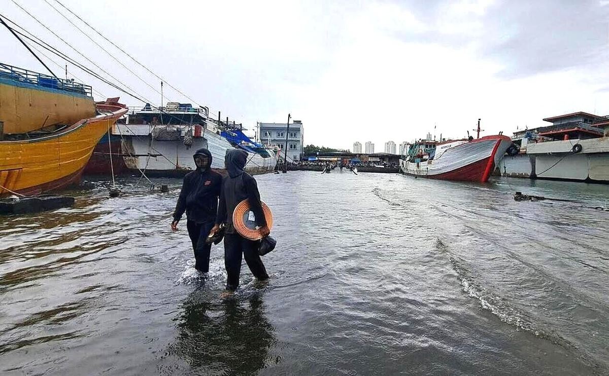 Banjir Rob Ancam 11 Wilayah, Gelombang 4 Meter Intai Pesisir